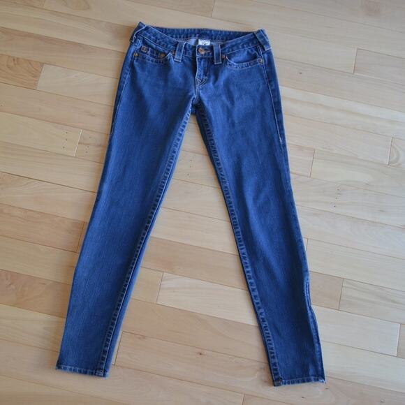 True Religion Denim Skinny Jeans Size 28 - Picture 1 of 5